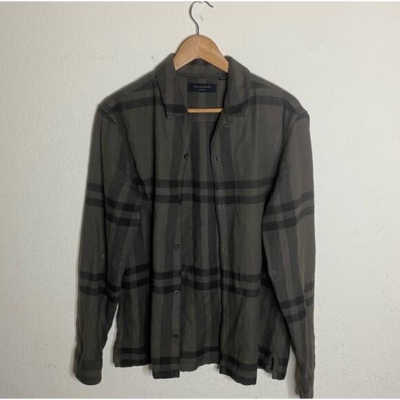 All Saints Nuetral Colored Flannel‎ ( M )